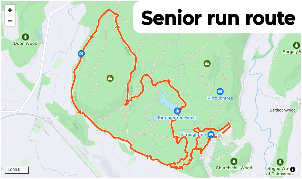 Full course run map 2